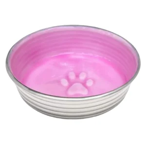Loving Pets Le Bol Dog Bowl Rose, Large