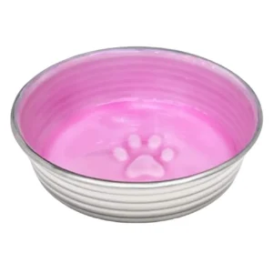 Loving Pets Le Bol Dog Bowl Rose, Small