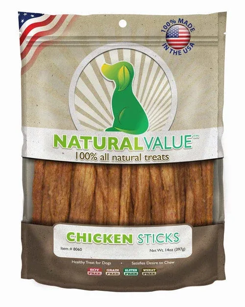 Loving Pets Natural Value Sticks Dog Treats Chicken 14oz - Image 2
