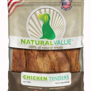 Loving Pets Natural Value Tender Dog Treats Chicken, 14 oz