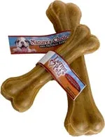 Loving Pets Pressed Rawhide Bone Dog Treat, 6 in, 10-Count - Image 2