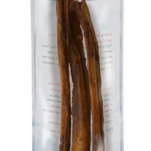 Loving Pets Pure Buffalo Bully Sticks Dog Treat, 12 in, 3-Count