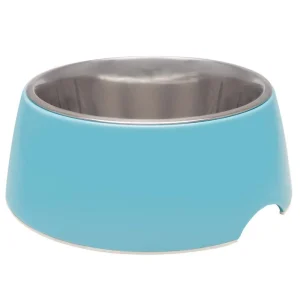 Loving Pets Retro Bowl Electric Blue, Small