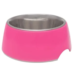 Loving Pets Retro Bowl Hot, Pink, X-Small