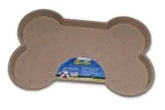 Loving Pets SpillProof Bone Shaped Dog Mat, Tan, Small - Image 2