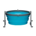 Loving Pets Travel Dog Bowl Blue, Large - Image 2