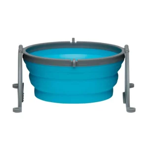 Loving Pets Travel Dog Bowl Blue, Large
