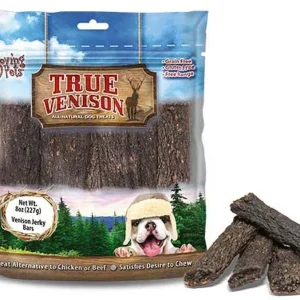 Loving Pets True Venison Jerky Bars Dog Treats 8 oz