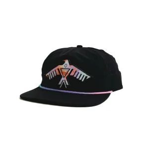 Lucky Chuck Tie Dye River Thunderbird Patch Hat