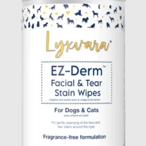 Lyxvara Dog easy Derm Wipes Frangrance Free, 70-Count