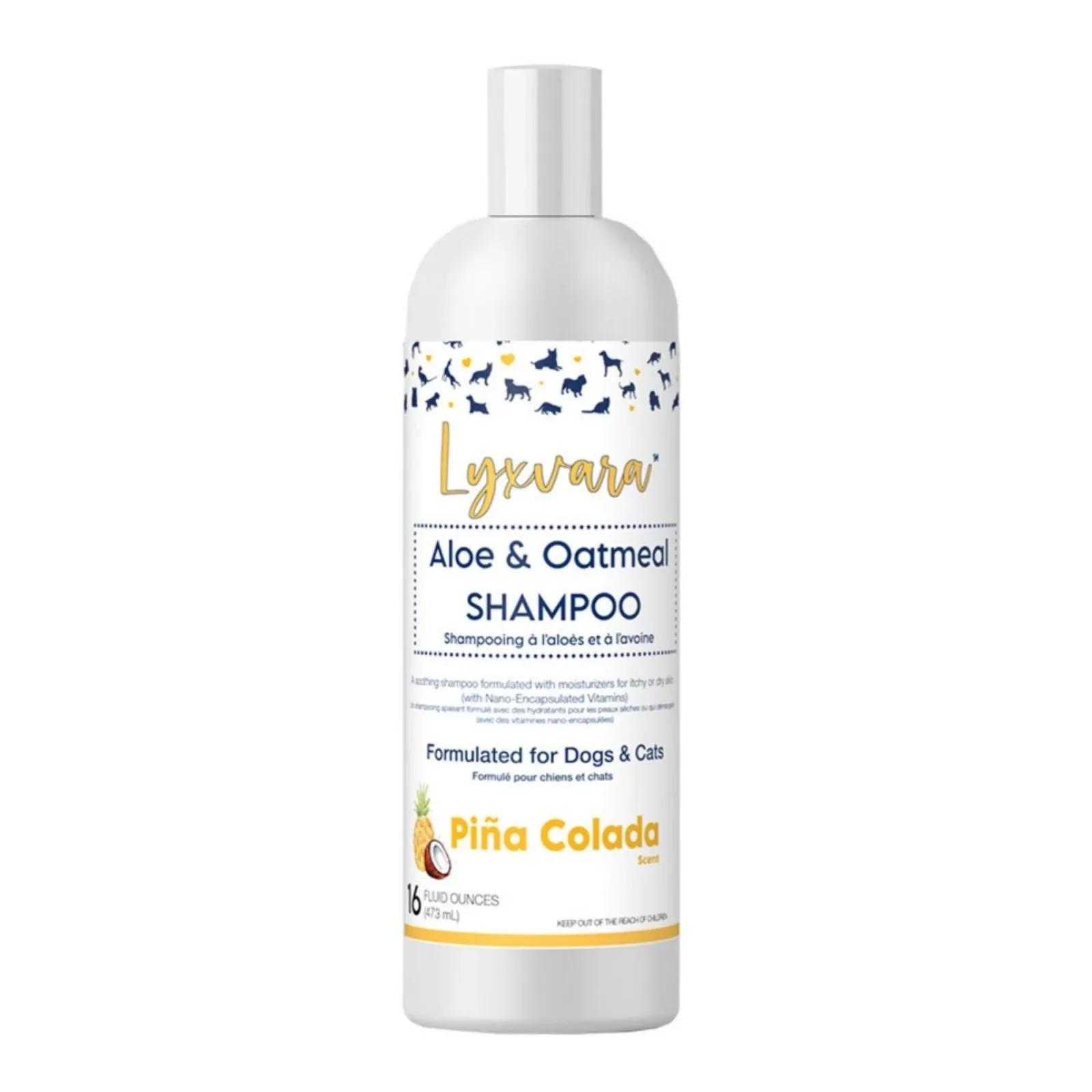 Lyxvara Dog Shampoo Aloe Oatmeal, 16 oz