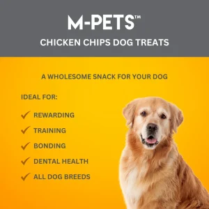 M PETS Chicken Chips Treats for Dogs