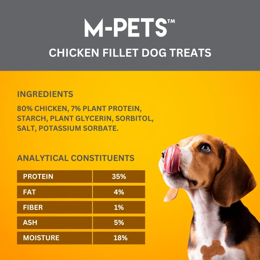 M PETS Chicken Fillets Treats for Dogs - Image 2
