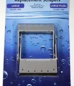 Mag Float Replacement Scrapers for Mag Float 350/400 2 Pack