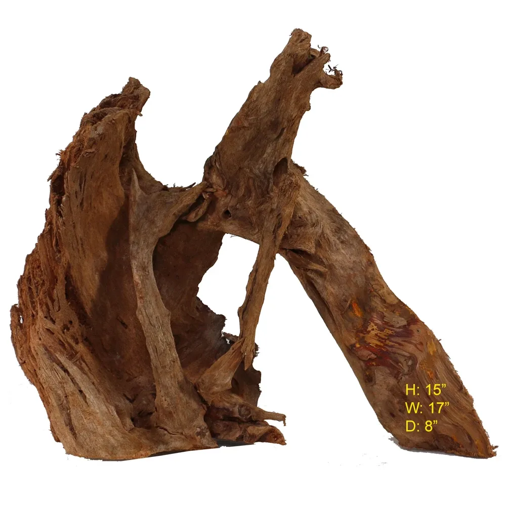 Malaysian Driftwood, Super WYSIWYG 15" x 17"