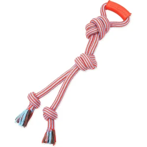 Mammoth Flossy Chews Twin Tug with Handle