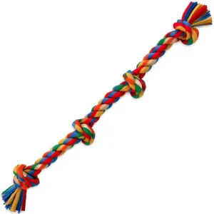 Mammoth Flossy Cloth 4 Knotted Rope Tug