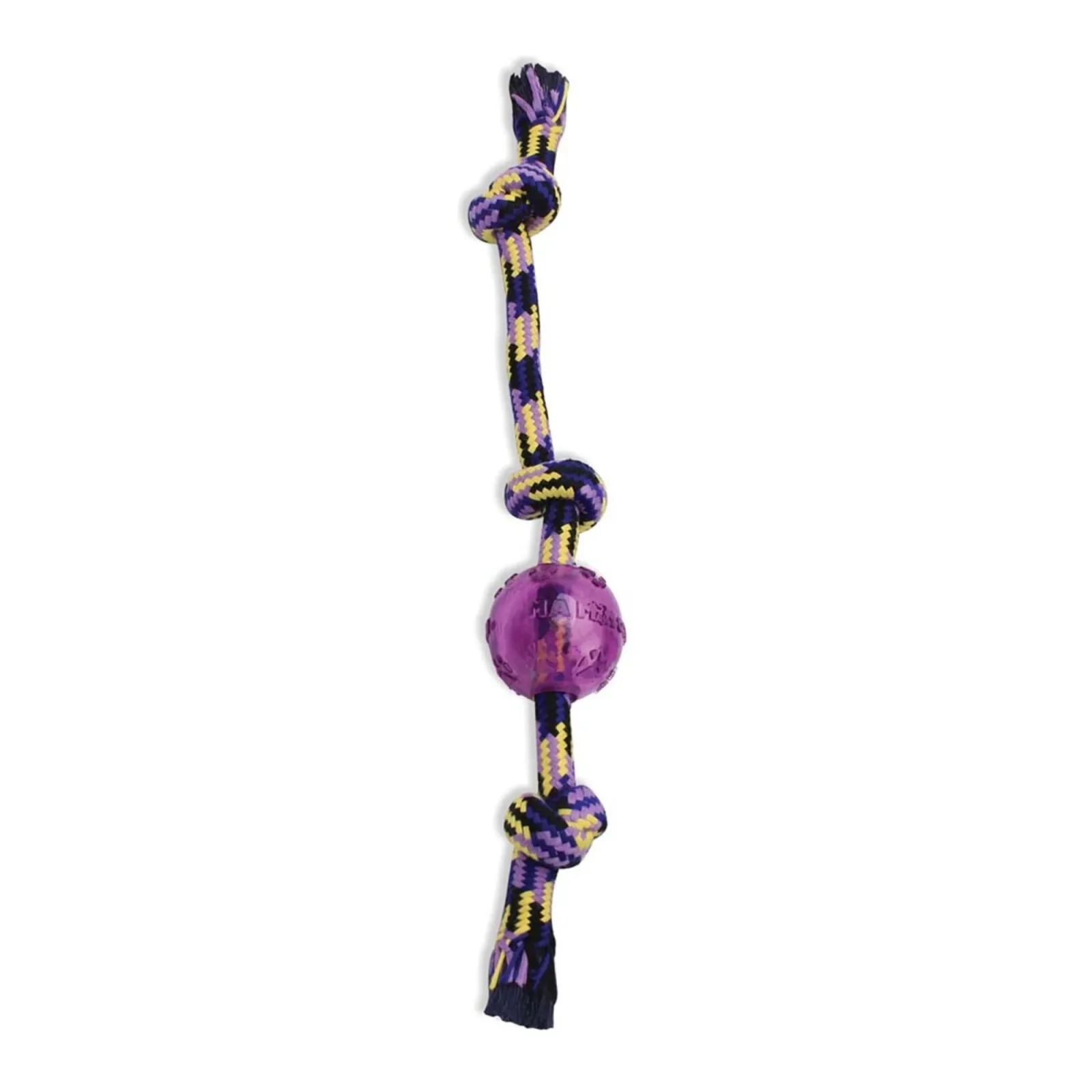 Mammoth Pet Products Braidys Tug with TPR Ball Dog Toy Assorted, 20 in, Large - Image 2