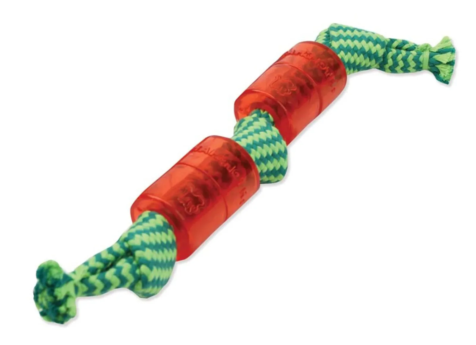 Mammoth Pet Products Candy Wraps Double with Squeakers Out Dog Toy Multi-Color Large, 16 in