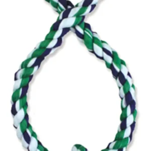 Mammoth Pet Products Figure in Tug Dog toy with Tennis Ball Multi-Color 15 in, Medium