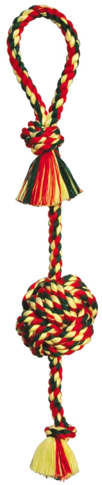 Mammoth Pet Products Monkey Fist Tug Dog Toy Multi-Color, 26 in, Large