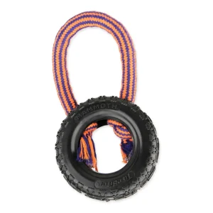 Mammoth Pet Products TireBiter Advanced with Loop Rope Handle Dog Toy Medium, 5 in