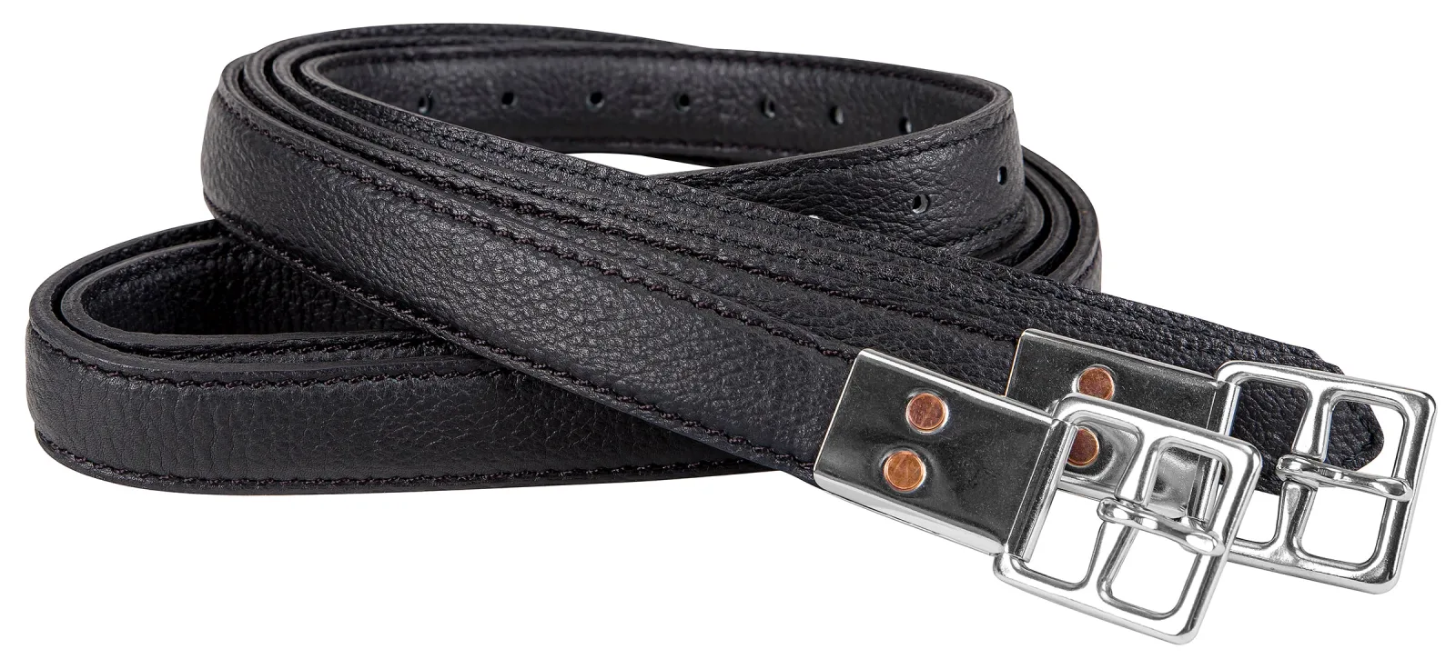 Marcel Toulouse European Style Double Leather Stirrup Leathers - Image 2