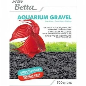 Marina Betta Epoxy Gravel, Black 12396