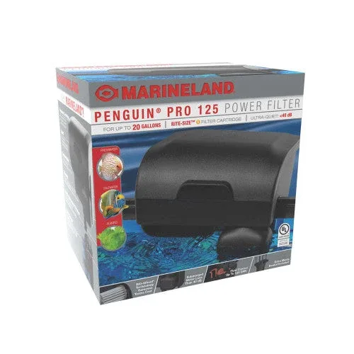 Marineland Penguin Pro 125 Power Filter Black 125 GPH - Image 2