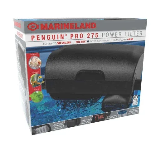 Marineland Penguin Pro 275 Power Filter Black 275 GPH - Image 2