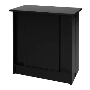 Marineland Ready-to-Assemble Stand Black 24In X 12 in