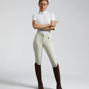 MARKED - Aradina Ladies Full Seat Gel Competition Riding Breeches Vanilla