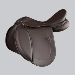 MARKED - Bourges Synthetic GP Saddle Dark Havana