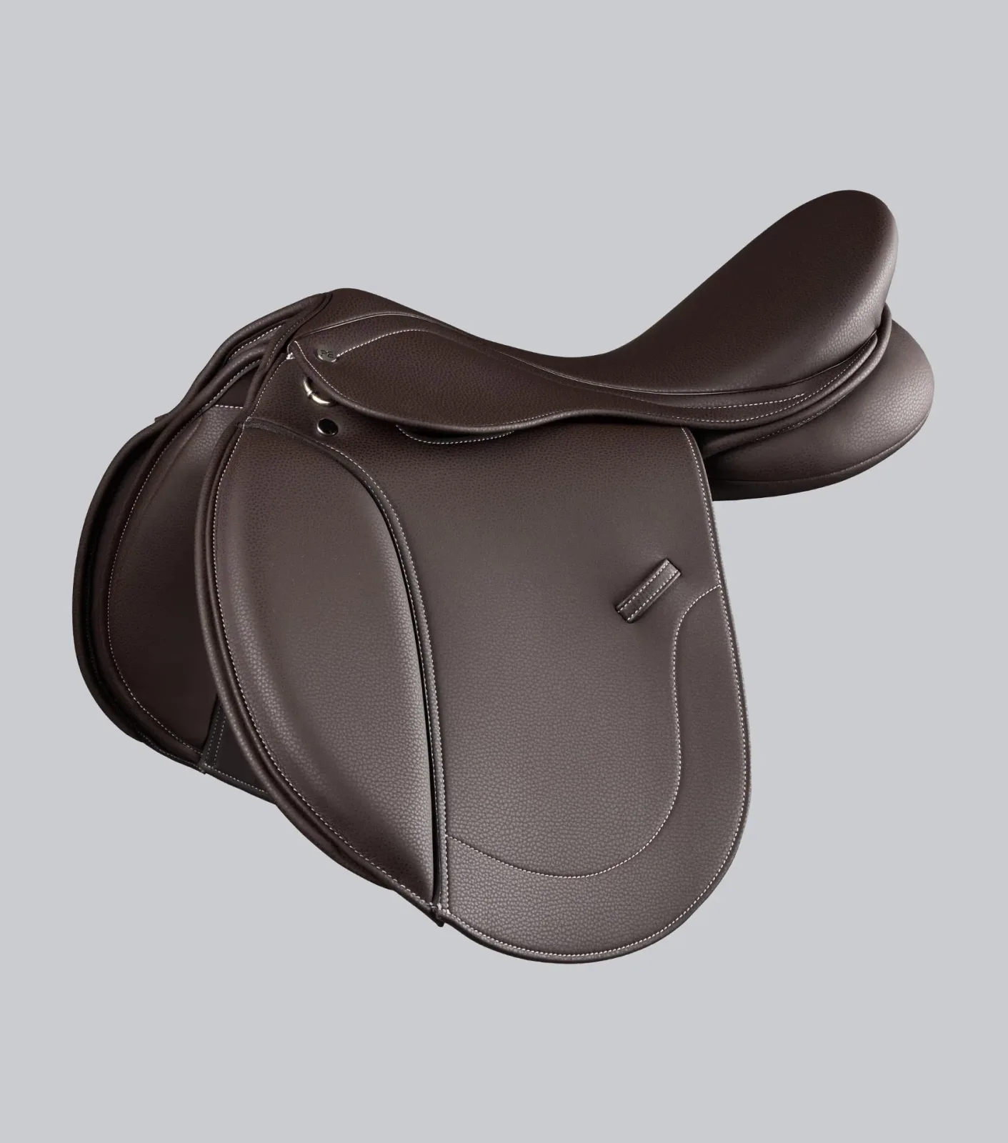 MARKED - Bourges Synthetic GP Saddle Dark Havana