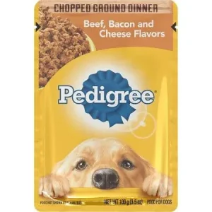 Mars Pedigree Beef Bacon and Cheese Single 16/3.5z {L-1} C= 798579