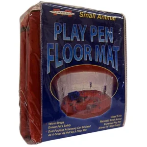 Marshall Pet Products Small Animal Play Pen Mat Red 8 Panel