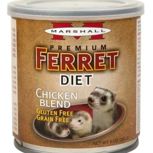 Marshall Premium Ferret Diet Chicken Blend Canned 9 oz