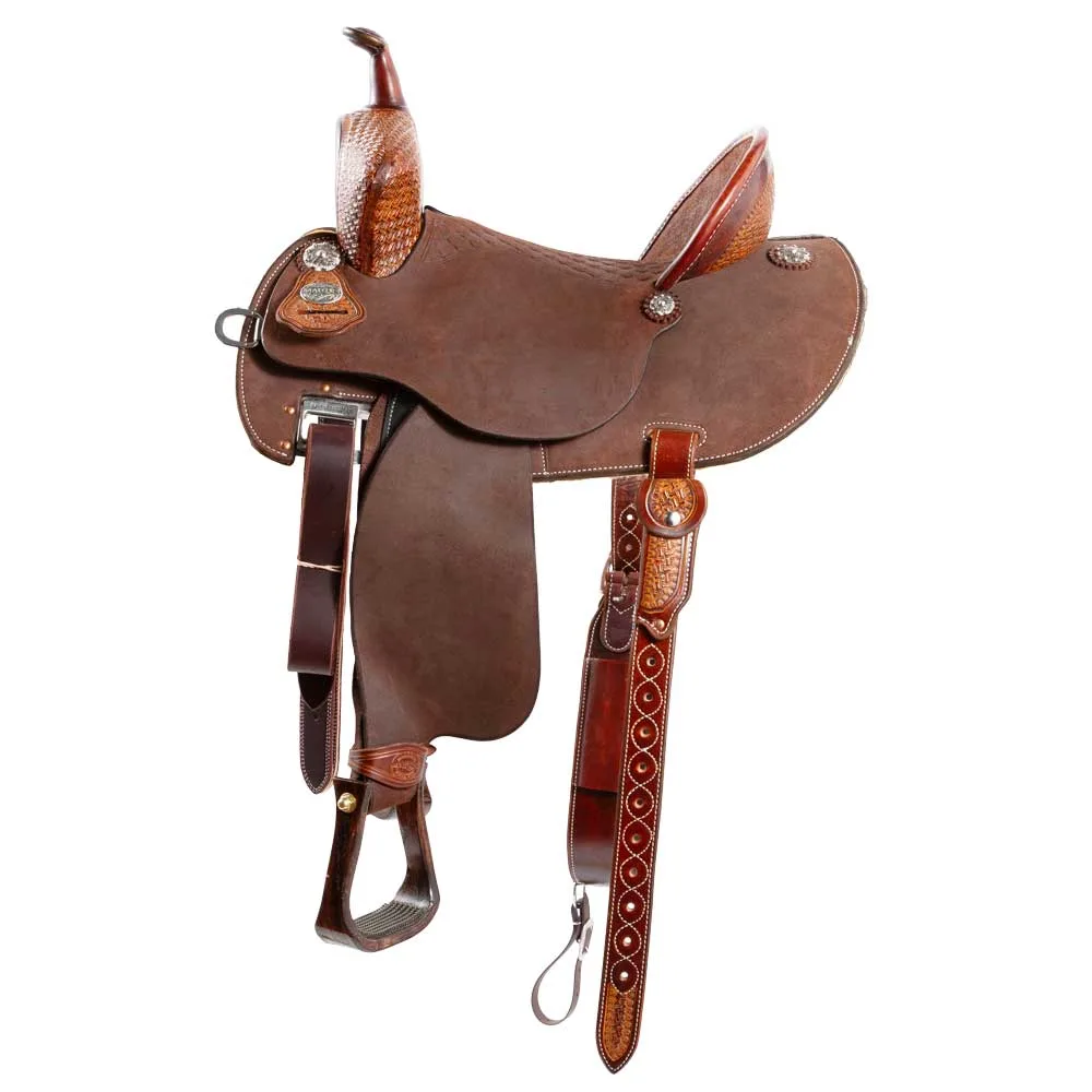 Martin Saddlery 14in FX3 Barrel Saddle