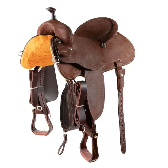 Martin Saddlery Chocolate All Around 15in Saddle - Image 2