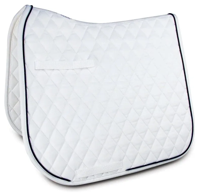 Matrix Classics Iii Long Dressage Pad 23 x42 Bk/Wh