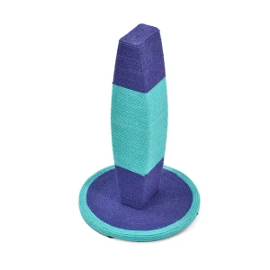 Max & Marlow Apple Novelty Cat Scratcher, Blue