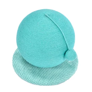 Max & Marlow Apple Novelty Cat Scratcher Blue Ball