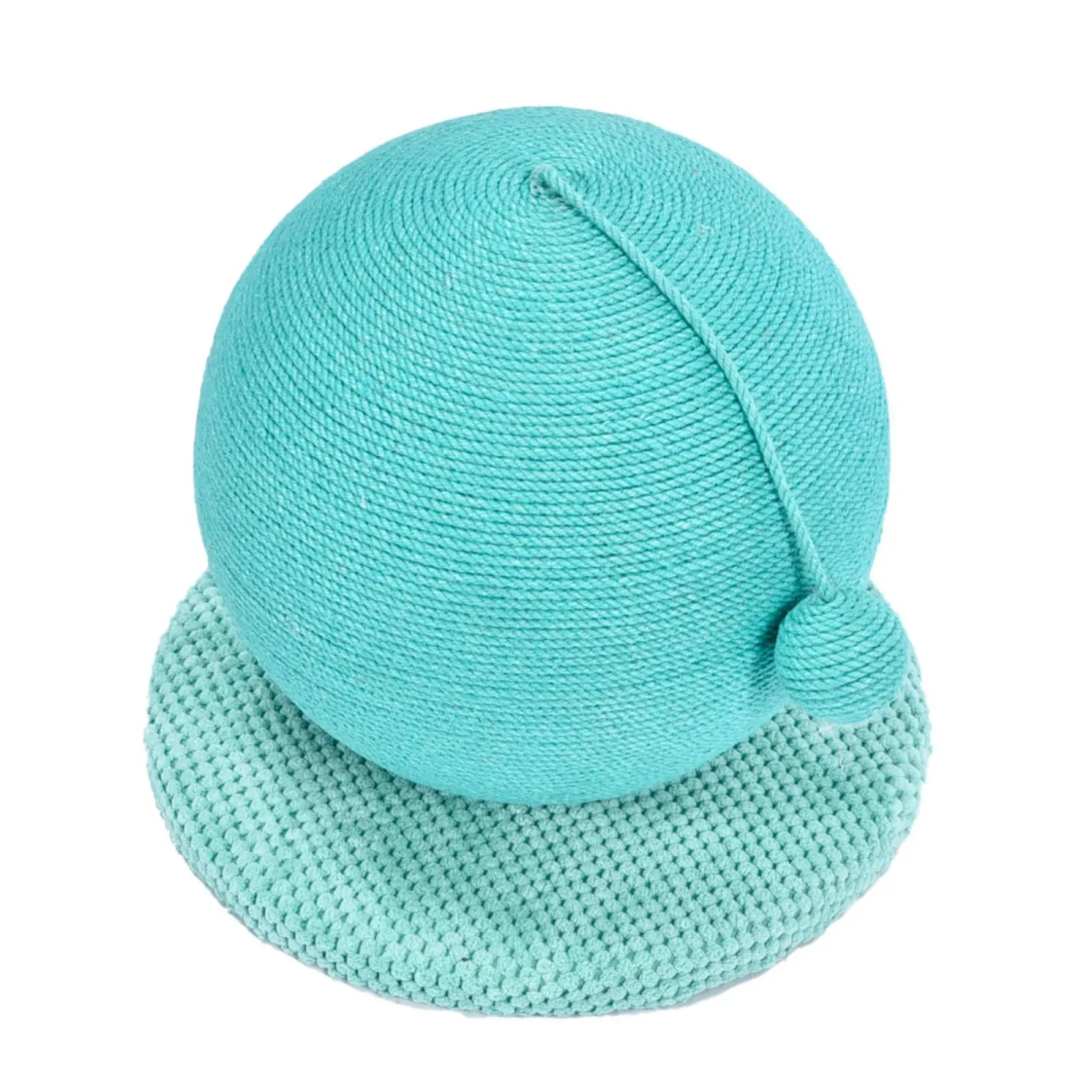 Max & Marlow Apple Novelty Cat Scratcher Blue Ball