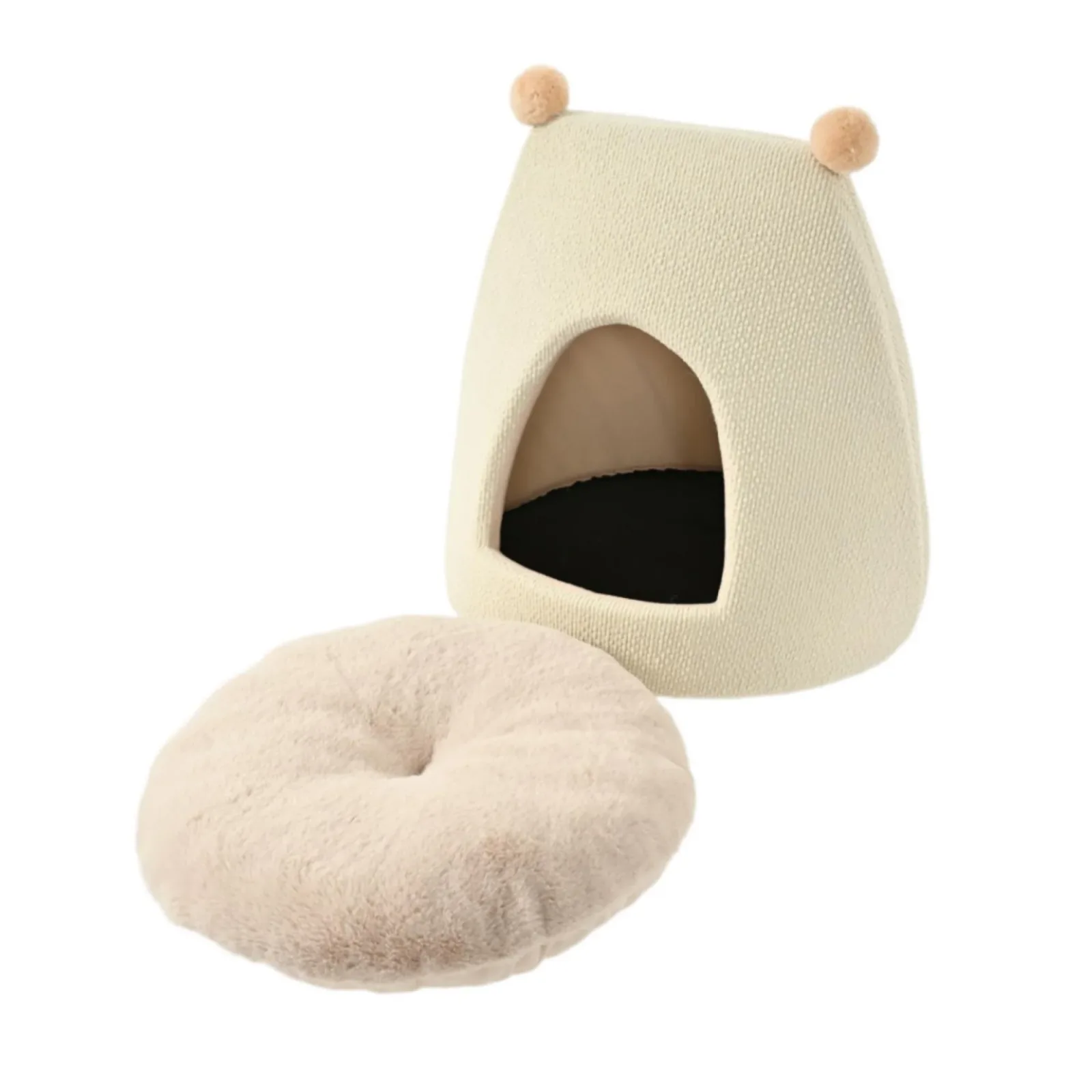 Max & Marlow Cat Dome Gray White - Image 2