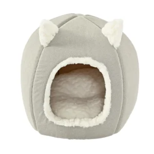 Max & Marlow Cat Dome with Ears White