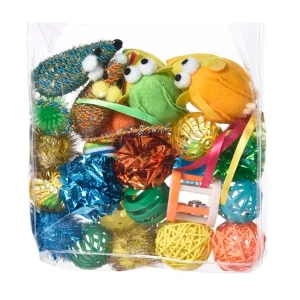 Max & Marlow Cat Toys Value Pack Assorted, 24-Count