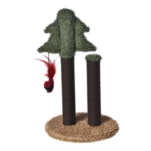 Max & Marlow Pine Tree Scratching Posts with Cat Toy 20.5 in