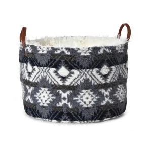 Max & Marlow Round Lounger Cat Bed Black & White