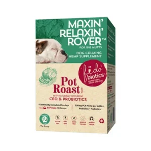 Maxin Relaxin Rover for Big Mutts Hemp Dog Supplement