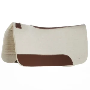 Mayatex MT34031WFP Natural 3/4in 31x30 Felt Roper Saddle Pad